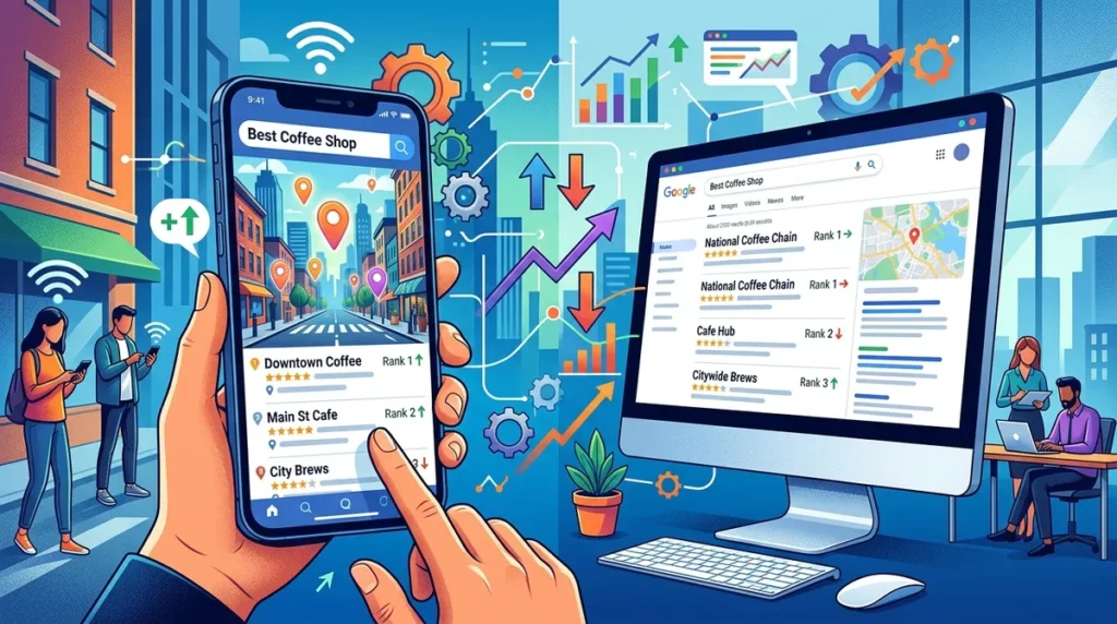 Mobile vs Desktop Geo Rankings: What Changes and Why